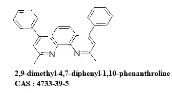 2,9-Dimethyl-4,7-Diphenyl-1,10-Phenanthroline 4733-39-5 White Powder for Chemical Applications