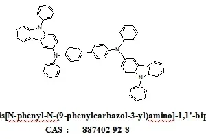 4,4'-Bis[N-Phenyl-N-(9-phenylcarbazol-3-yl)Amino]-1,1'-Biphenyl 887402-92-8 Industrial Grade White Powder