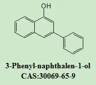 OLED Intermediate 3-Phenyl-Naphthalen-1-Ol 30069-65-9 with 98% Purity White Solid Powder