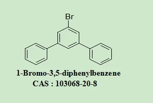OLED Intermediates 1-Bromo-3,5-Diphenylbenzene 103068-20-8 with 98% Purity White Powder