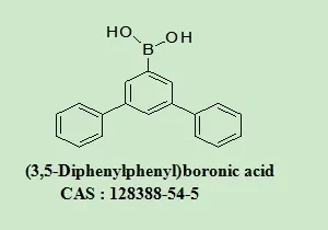 OLED Intermediates (3,5-Diphenylphenyl) Boronic Acid 128388-54-5 98% Purity White Powder for Synthesis