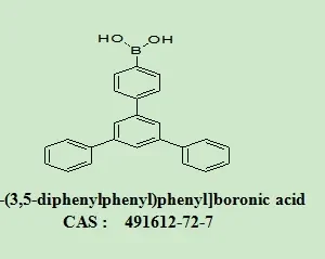 [4-(3,5-Diphenylphenyl)Phenyl]Boronic Acid 491612-72-7 OLED Intermediate 98% Purity White Powder