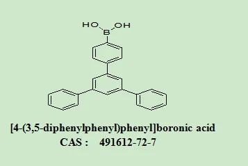 [4-(3,5-Diphenylphenyl)Phenyl]Boronic Acid 491612-72-7 OLED Intermediate 98% Purity White Powder