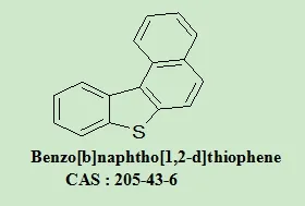 OLED Intermediates Benzo[B]Naphtho[1,2-D]Thiophene 205-43-6 White Powder >98% Purity