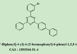 OLED Intermediates CAS 1955546-91-4 White Powder Purity 98%+ Industrial Grade