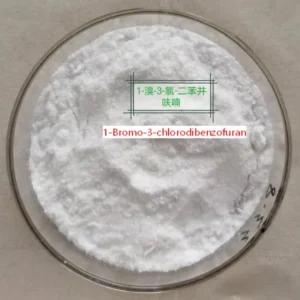1-Bromo-3-Chloro-Dibenzofuran 99% Purity White Powder for Advanced Display Technologies