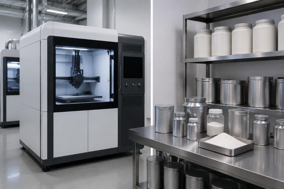 Compliance layers for additive manufacturing equipment vs materials
