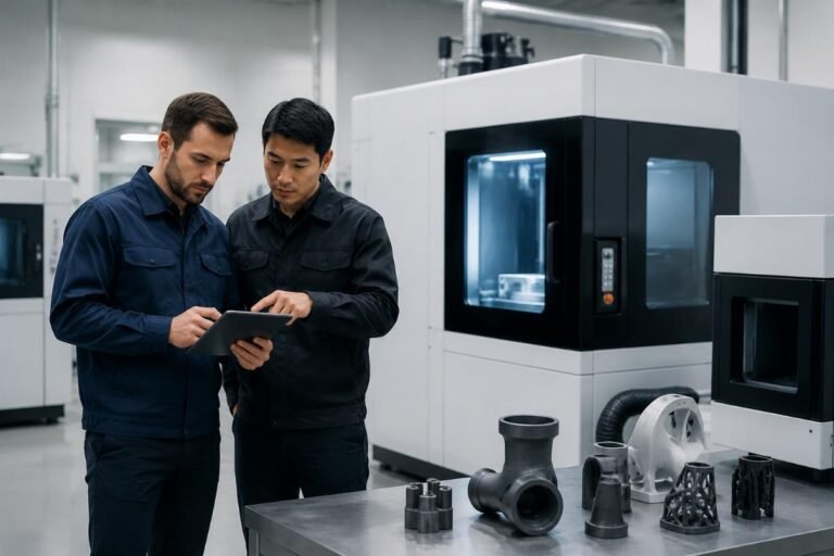 Environmental compliance decision mapping for additive manufacturing equipment