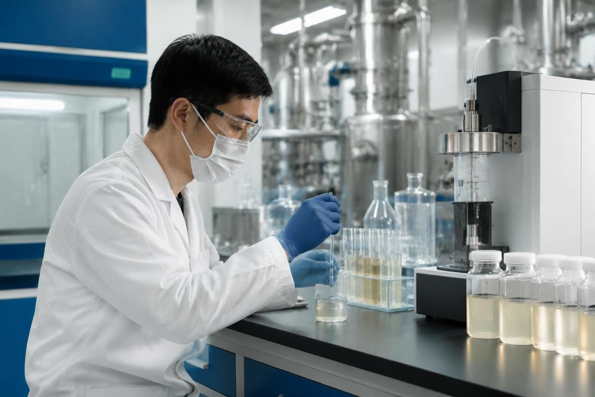 TDS vs. live QC data comparison Real-time batch validation for critical chemical additives