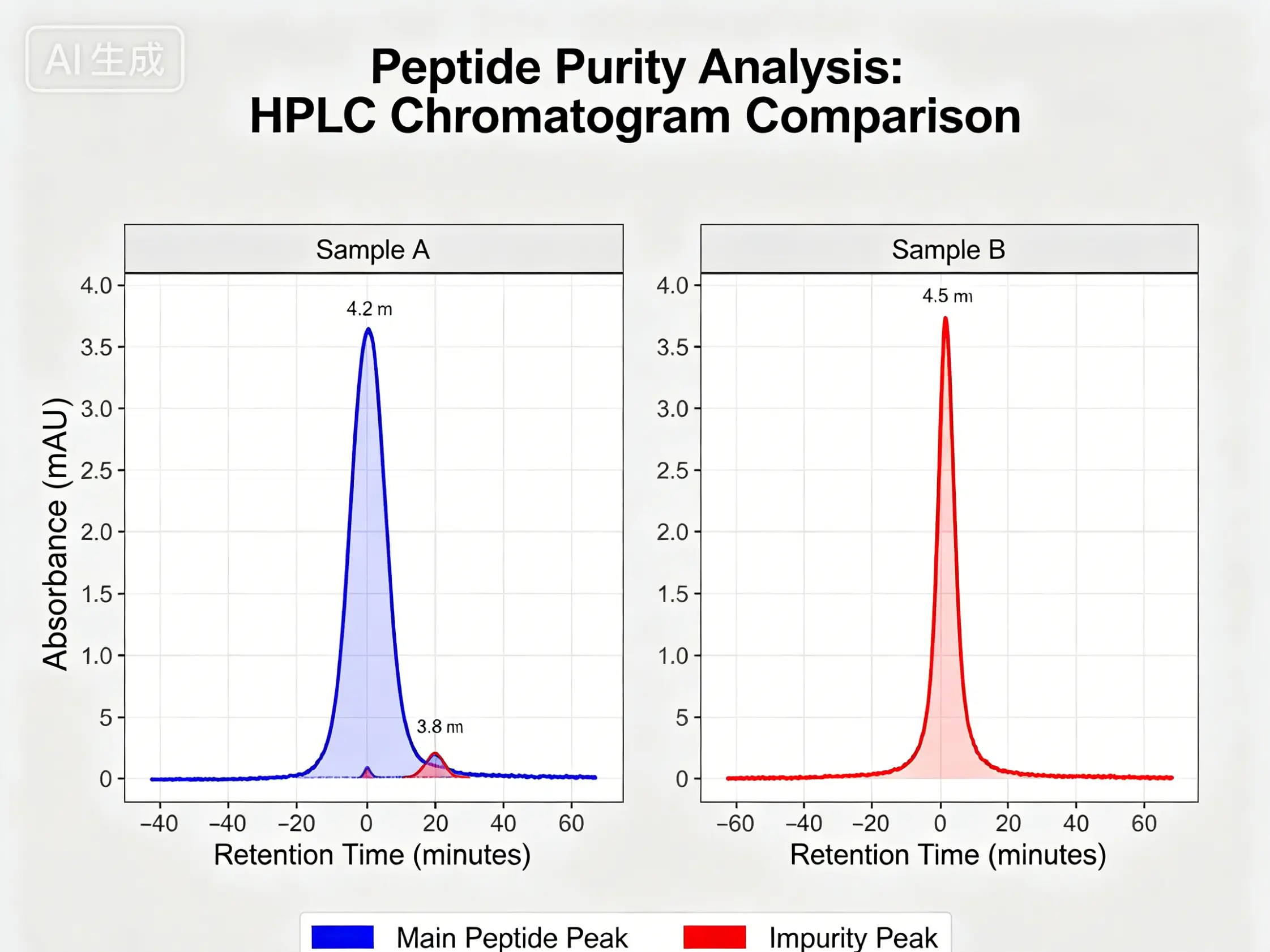 HPLC chromatogram comparison